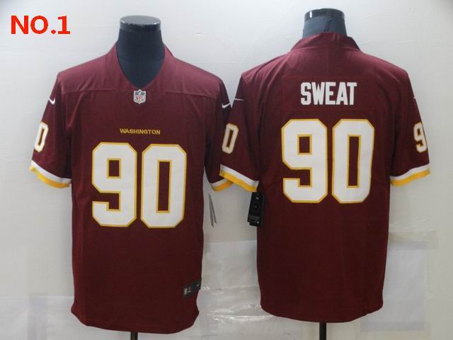 Men's Washington Redskins #90 Montez Sweat Jerseys-17